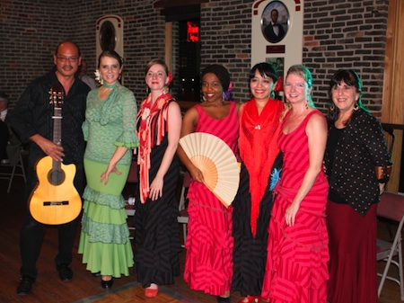 Miguelito, Claudia, Francisca, Natasha, Yanira, Terrie and Natalia Monteleon