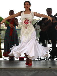 Estela Velez at the National Cherry Blossom Festival
