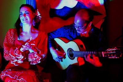 Sara Jerez and Miguelito