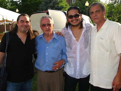 Guitarists Richard Marlow, Paco de Malaga, Jose Oretea and Jesus Serrano
