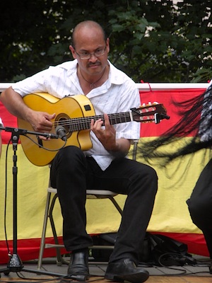 Flamenco guitarist Miguelito