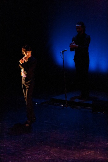 Dancer Carlos Menchaca in solea por bulerias