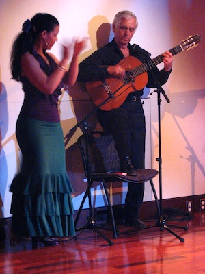 Estela and Torcuato in solo de guitarra por bulerias