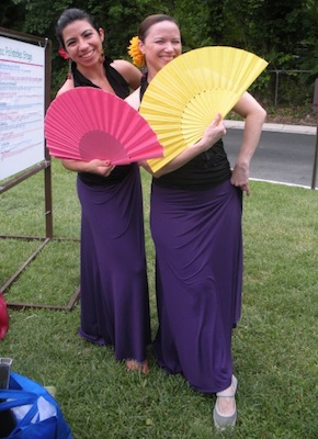 Furia Flamenca dancers Karina and Sylvia
