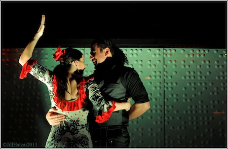 Flamenco dancers Yolit Yospe and Jason Vera y Aragón at Lima Lounge