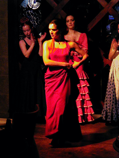 Flamenco dancer Anna Menendez