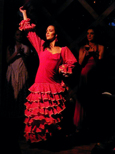 Flamenco dancer Sara Jerez