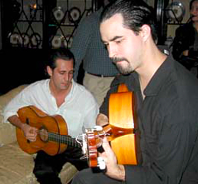 Guitarists Kivanc Oner and Ricardo Marlow