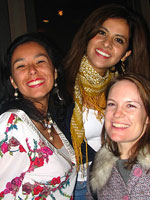 Laura, Daniela and Tara at Bodega